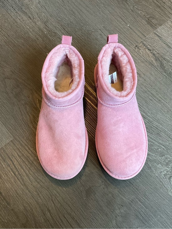 UGG Shoes - UGG Pink Ultra Mini Boots